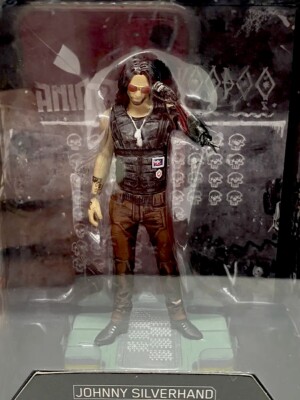 t*o様 Cyberpunk 2077 Johnny Silverhand フィ Cyberpunk 2077 Johnny Silverhand 11cm Collectible Pop Magnet