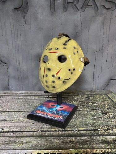 Friday the 13th Part 8 Jason Mask Stand Display Holder (Stand Only) Voorhees - Picture 4 of 10