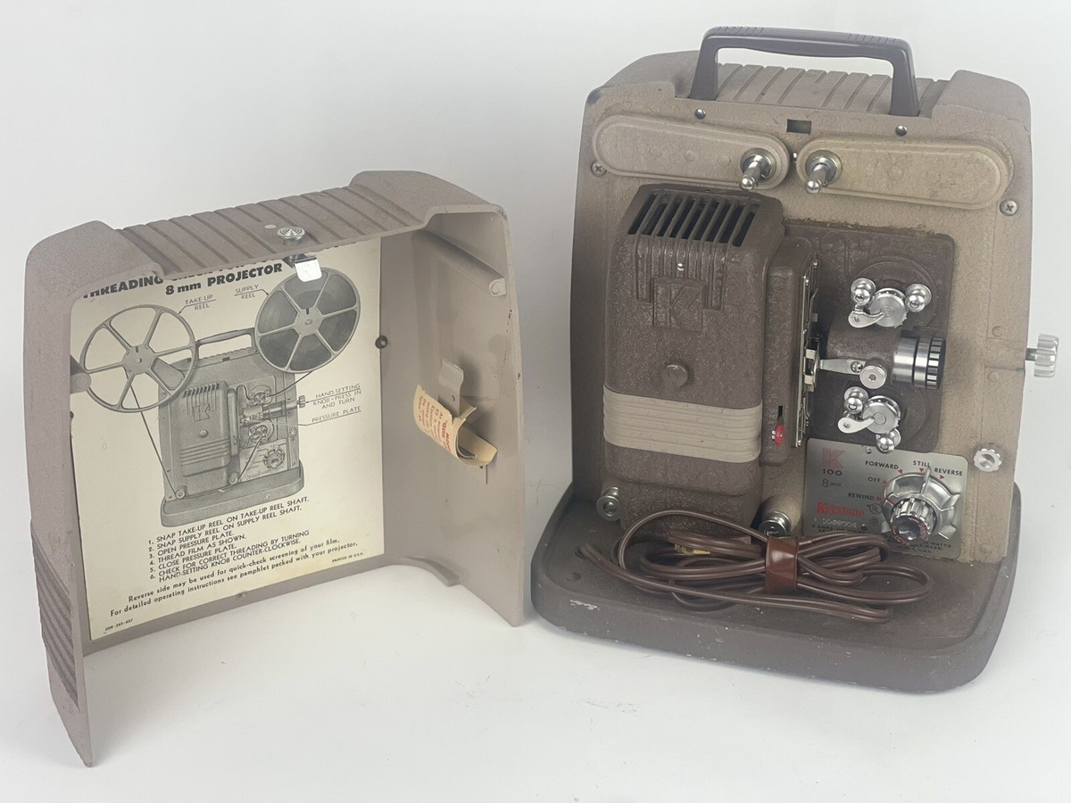 Vintage Keystone K100 8mm Movie Projector | eBay