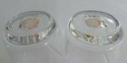 Set of 2 Jim Beam Whiskey / Bourbon Glasses. Raised Bottom. Bar Ware / Home Bar — photo 5