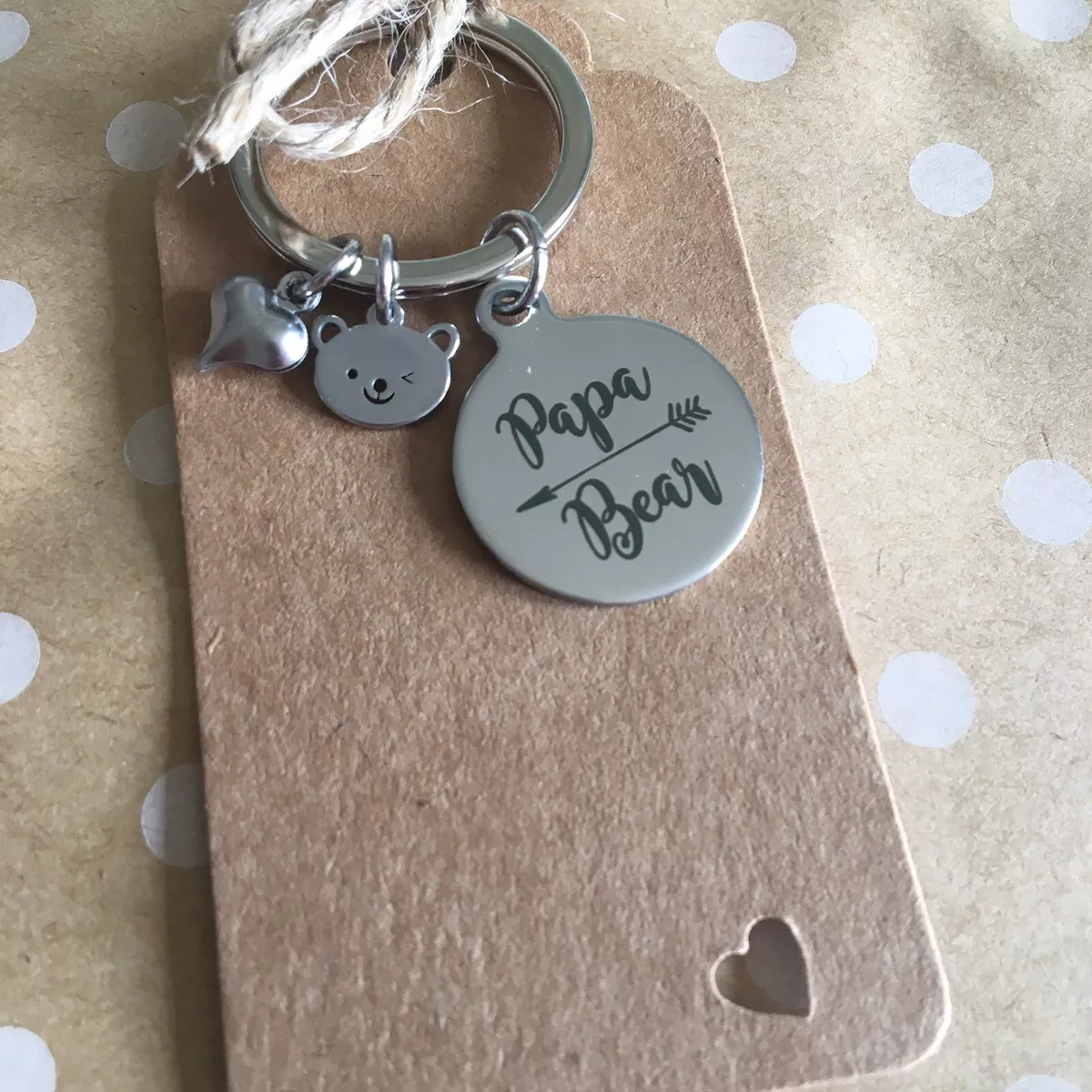 Papa bear best sale keyring