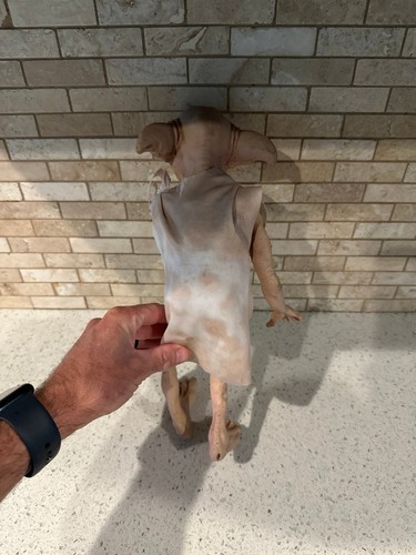 RARE Harry Potter Figure 14” Latex Dobby the House Elf Posable Toy - Picture 3 of 8
