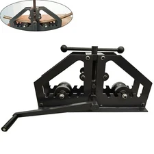 TR-60 Manual Portable Pipe Bender Round Tube Bending Machine Pipe Roller Bender