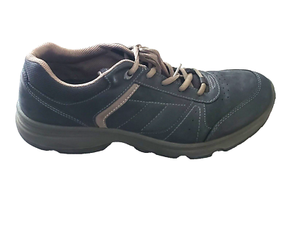 ECCO Leather Receptor Technology Laced Men Shoe 9 9.5 