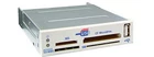 All in One Card Reader. For 3.5" PC front bay. Beige