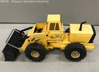 Tonka Front End Loader Bulldozer Yellow Pressed Steel Vintage Toy Truck