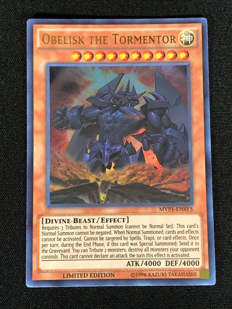 Preços baixos em Obelisk The tormentor Efeito Yu-gi-oh! TCG Jogos