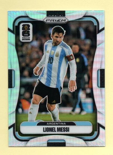 2026 Panini FIFA World Cup Prizm SILVER PRIZMS Lionel Messi #10 - ARGENTINA