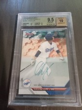 2016 Bowman's Best Gavin Lux AUTOGRAPH#B16GL Graded BGS 9.5 Rookie Baseball Card. rookie card picture