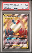 2019 POKEMON SUN & MOON TEAM UP #170 FULL ART/LATIAS & LATIOS GX PSA 9 on eBay