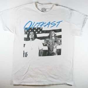 美品　アウトキャスト　アンドレ3000 ビッグ・ボーイ Tシャツ 白　M Andre 3000 Shirt | eBay