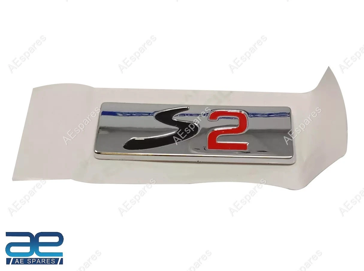 Rear Badge S2 Emblem For Mahindra Scorpio 3rd Gen 2.5L 2014-2017 0108GAG01061N