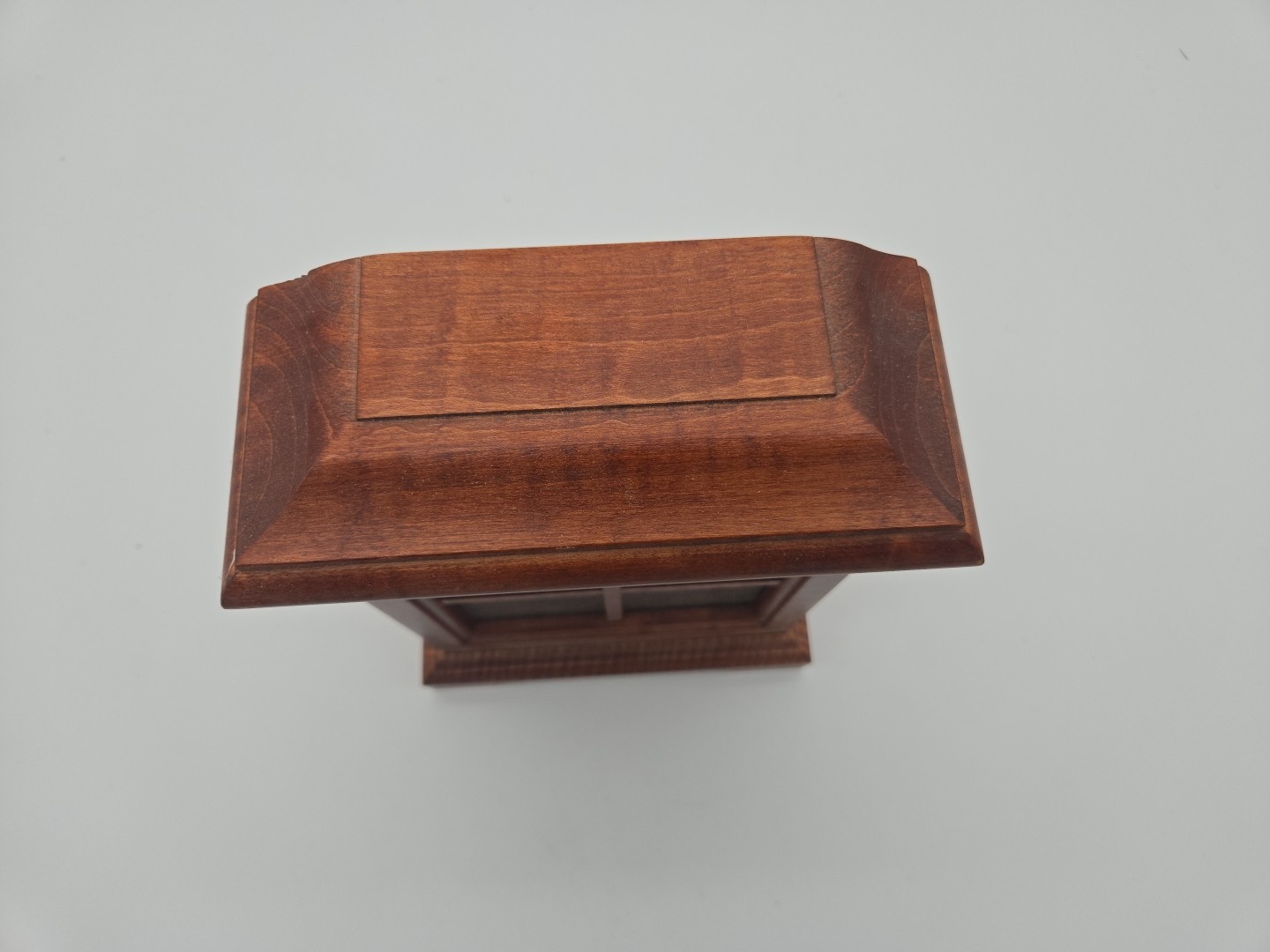 Small Wooden Trinket Curio Cabinet 