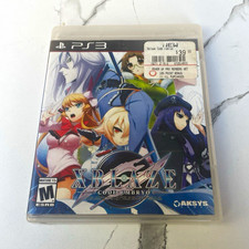 Aksys Games XBlaze: Code: Embryo (PS3) BlazBlue Visual Novel M Manual