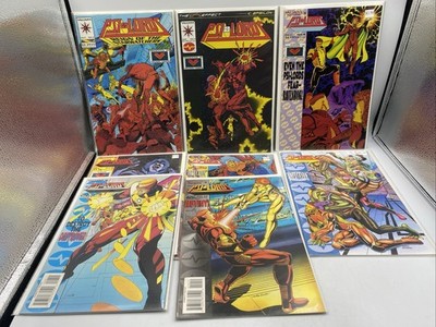 Lot of 8 Valiant Comics, Psi-Lords #2-8, 10.  Missing #1 And 9
