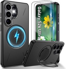 Samsung Galaxy S26 Ultra Case with Screen Protector and Kickstand