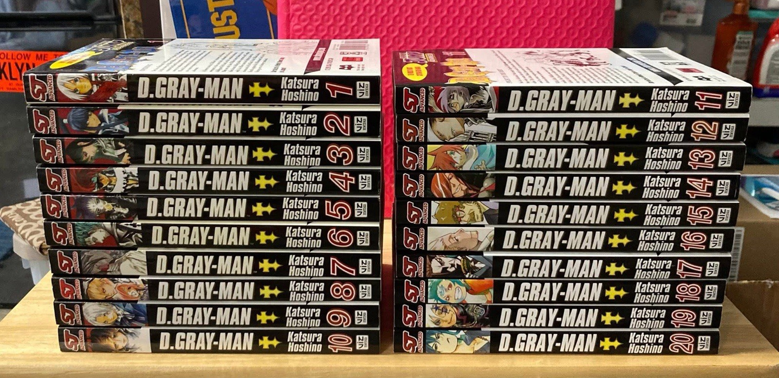Manga D. GRAY MAN - Volúmenes 1-20 - Inglés Auténtico - Shonen Jump - Viz Media