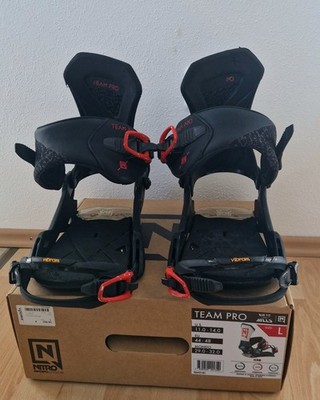 Nitro Team Pro Herren Snowboardbindung Bindung Gr. L