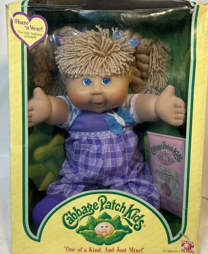 NIB Cabbage Patch Kids Share ‘n Wear girl Karli Melody  unopened damaged box