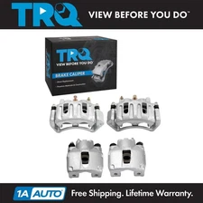 TRQ Brake Caliper Set Fits 1999-2001 Ford F-150 2002 Lincoln Blackwood