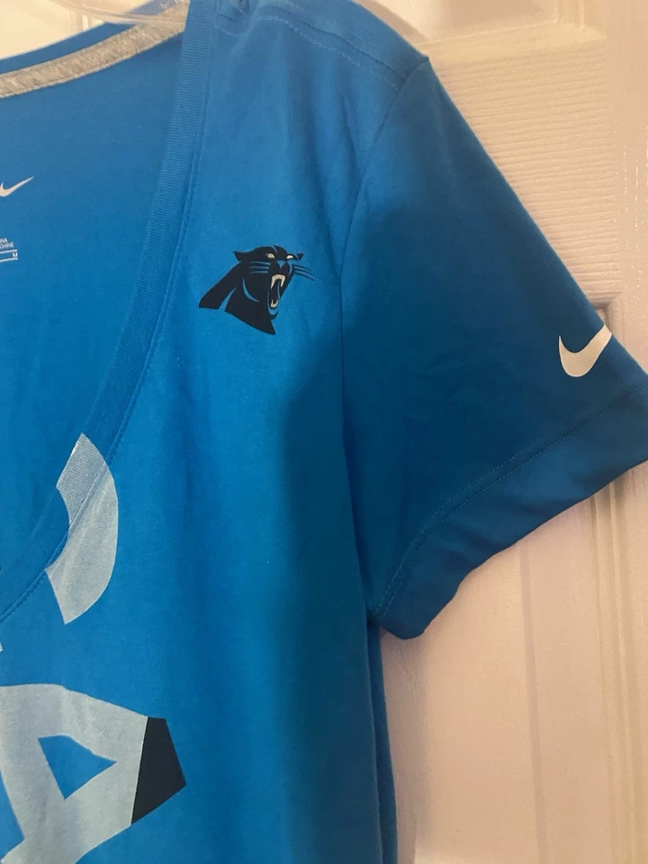 Camiseta masculina estilo Jersey NFL Carolina Panthers Newton #1 vários tamanhos nova com etiquetas - Imagem 3 de 4