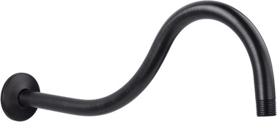 Shower Head Extension Arm by , 16 Inch Assembled Length, High Arc Long Extender