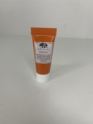 Origins Ginzing Refreshing Eye Cream to Brighten & Depuff - Travel 0.17 oz - New