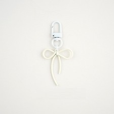 Trendy Ribbon Bow Keychain Small Pendant for Keys or Bags Easy to Carry