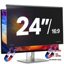 Magnetic 24 Inch Computer Privacy Screen Filter for 16:9 Aspect 24 inch 16:9 