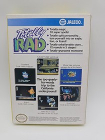 Totally Rad Complete Nintendo NES VERY Good Condition CIB NICE!