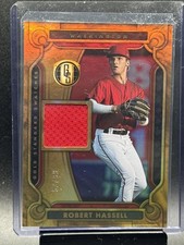 2023 Panini Chronicles - Gold Standard Swatches Robert Hassell #GSS-RH Gold /99 