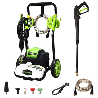 #ad Greenworks 1800 PSI 1.2 GPM Pressure Washer Open Frame PWMA 1800PSI $129.97