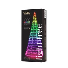 Twinkly Light Tree 20ft 1000L 5MM RGB W pole NOT included - Ecomm