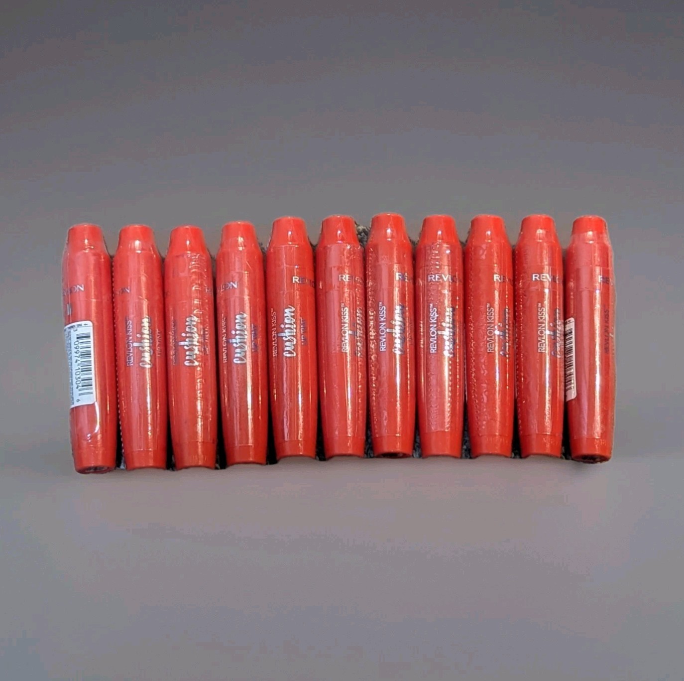 LOT OF 11 REVLON KISS CUSHION LIP TINT 250 HIGH END CORAL