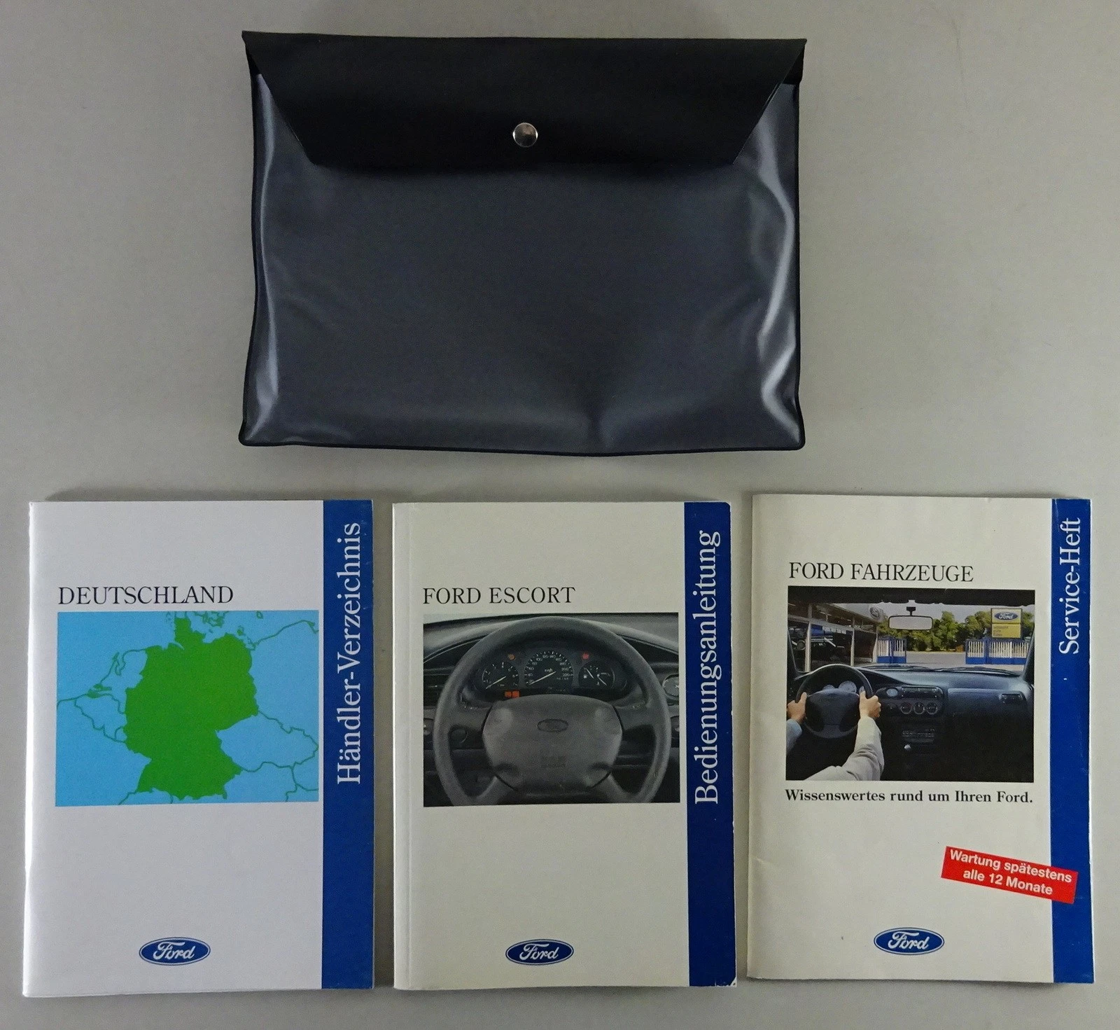 Folder with operating instructions / manual Ford Escort '95 as of 03/1996
