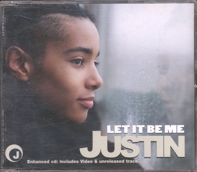 Justin Let It Be Me CD UK Virgin 2000 Enhanced CD Mit Videoinhalt STCDT4