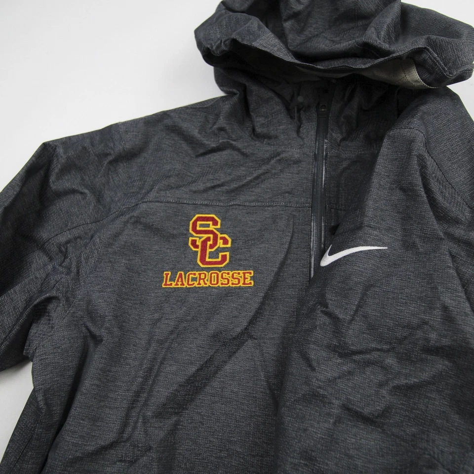 USC Trojans Nike Storm-FIT Jacket Men's Dark Gray Used - Image 3 of 4