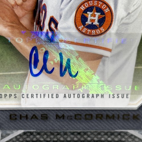 2022 Topps Gallery - Rookie Autographs Chas McCormick #RA-CM (AU, RC) - Bild 2 von 13