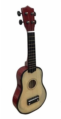 S4O Ukulele Steel 4-String Guitar - Natural Wood