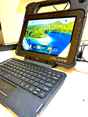 Zebra Xplore XPAD  iX101 L12, i7-8650U, 16GB RAM, 256GB, W11P, 4G/GPS, KickStrap