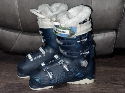 Rossignol AllTrack 70 Women s 8 US Ski Boots Size 24.5 cm Mondo Black Blue 285MM