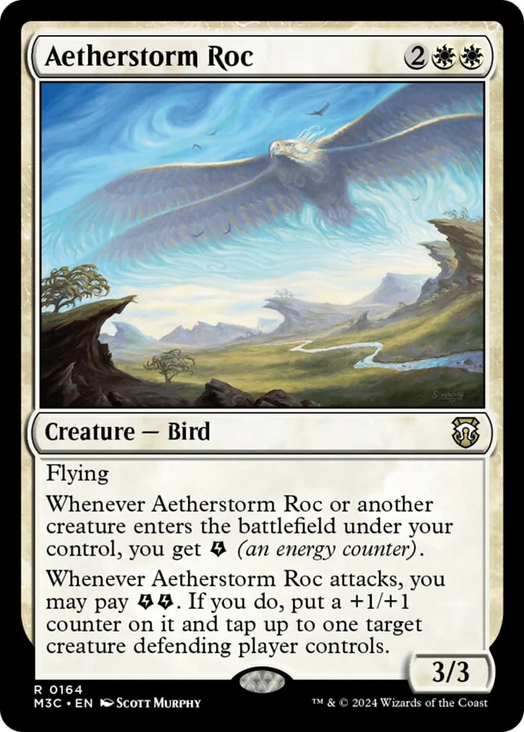 Aetherstorm Roc [Modern Horizons 3 Commander] Near Mint