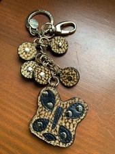 Portachiavi donna BORBONESE,  NUOVO, in pelle