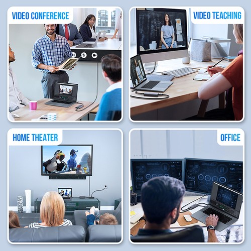 Carte de capture vidéo 1080P60fps HDMI to 4K HDMI Loop-out USB3.0 Type-C Grabber - Afbeelding 4 van 11