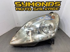 2010 VAUXHALL ZAFIRA B MK2 PASSENGER SIDE LEFT HEADLIGHT REF: CT96