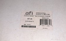 New OEM American Fibertek POTS Module Tx MT-86 MT86 Made in USA NextDay Air Avai