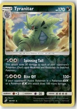 Tyranitar 85/181 Rare Team Up Pokemon Reverse Holo Lightly Played on eBay
