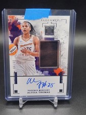 Alyssa Thomas /99 Elegance Patch Jersey Auto 2025 Panini Impeccable WNBA