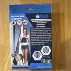 Home Defender Hands-Free Magnetic Mesh Screen Door Curtain Black Matte — photo 2