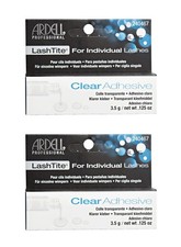  Lot 2 Ardell LashTite Individual Eyelash Adhesive Glue Clear Made In USA